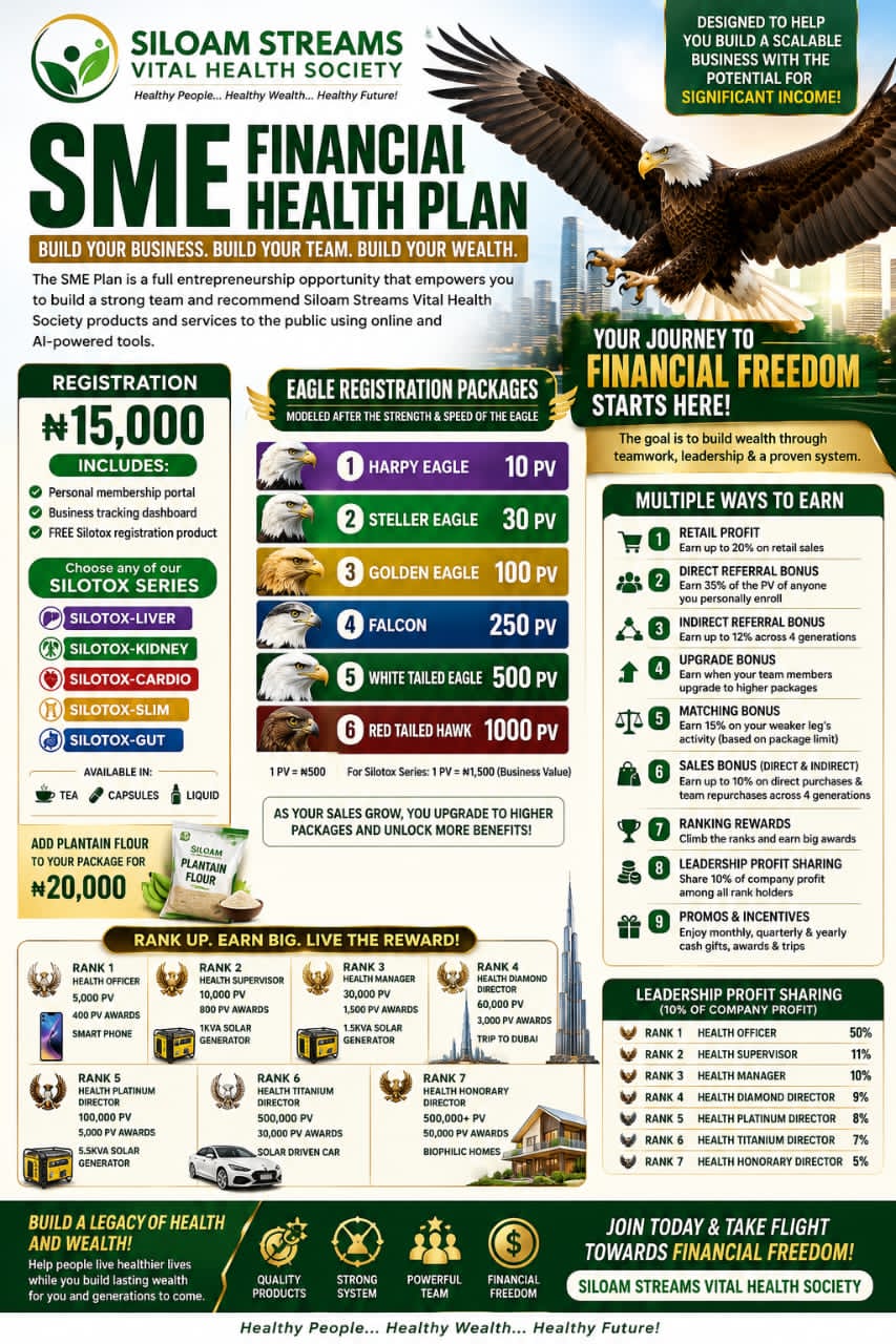 Siloam Streams Vital Health Society
